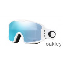 Oakley Line Miner M Snow Goggles Matte White Prizm Snow Sapphire Iridium OO7093 41