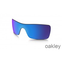 オークリー バットウルフ 交換レンズ サファイア イリジウム 偏光