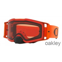Oakley Front Line MX Goggles Moto Orange Prizm MX Bronze OO7087 55