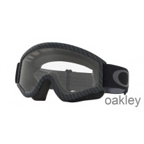 Oakley L Frame MX Goggles Carbon Fiber Clear 01 230