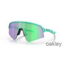 Slnečné okuliare Oakley Sutro Lite Sweep Prizm Road Jade šošovky matný rám Celeste