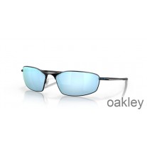 Slnečné okuliare Oakley Whisker Prizm hlboká voda Polarizované šošovky Satin čierna Rám