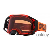 Oakley Airbrake MX Goggles Moto Orange Prizm MX Bronze OO7046 D5 00