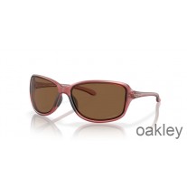 Okulary przeciwsłoneczne Oakley Cohort Prizm Bronze Soczewki Matowy Berry Rama