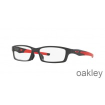 Anteojos Oakley Crosslink (ajuste de puente bajo) en negro satinado
