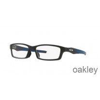 Lunettes de vue Oakley Crosslink (Low Bridge Fit) noir satiné