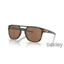 Lunettes de soleil Oakley Latch Beta Prisme verres tungstène monture encre olive