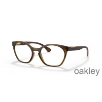 Lunettes de vue Oakley Tone Down Satin Brun Tortoise