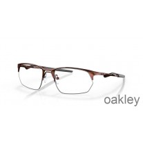 Lunettes de vue Oakley Wire Tap 2.0 Grenache brossé