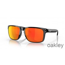 Lunettes de soleil Oakley Holbrook XL Prisme Ruby verres polarisés monture encre noire