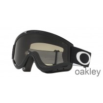 Lunettes Oakley L Cadre MX Jet Noir Gris Foncé 01 631