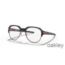 Lunettes de vue Oakley Stagebeam Satin Black/rouge brique