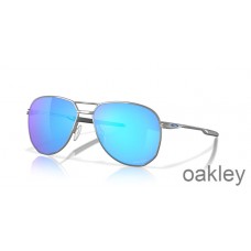 Γυαλιά ηλίου Oakley Contrail βραβείο ζαφείρι Φακοί Satin Chrome πλαίσιο
