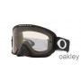 Oakley O Frame 2.0 PRO MX Goggles Matte Black Clear OO7115 01