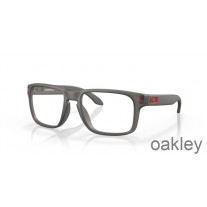 Oakley Holbrook (Low Bridge Fit) Satin Grey Smoke Eyeglasses