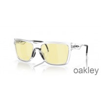 Oakley NXTLVL Gaming Collection Prizm Gaming 2.0 Lenses Polished Clear Frame Sunglasses