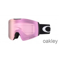 Oakley Fall Line L Snow Goggles Matte Black Prizm Snow Hi Pink OO7099 05