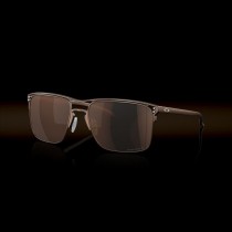 Oakley Holbrook TI Prizm wolfraam gepolariseerde lenzen satijnen toast frame zonnebril