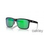 Oakley Holbrook metalen jade iridium lenzen matzwart frame zonnebril