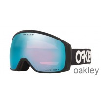 Oakley Flight Tracker M Snø Beskyttelsesbriller Factory Pilot Svart Prizm Snø Safir Iridium OO7105 07