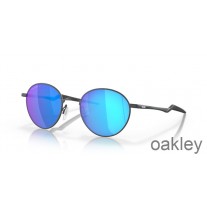 Oakley Terrigal Prizm Safir polariserte linser Satin Light Steel Ramme Solbriller
