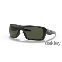 Oakley Double Edge Dark Grå Linser Matt Svart Ramme Solbriller