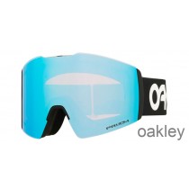 Oakley Fall Line L Snø Beskyttelsesbriller Factory Pilot Svart Prizm Snø Safir Iridium OO7099 27